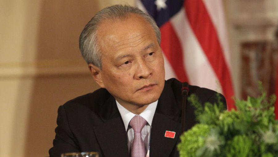 chine usa ambassadeur chinois aux États-Unis Cui Tiankai ciu_tankai