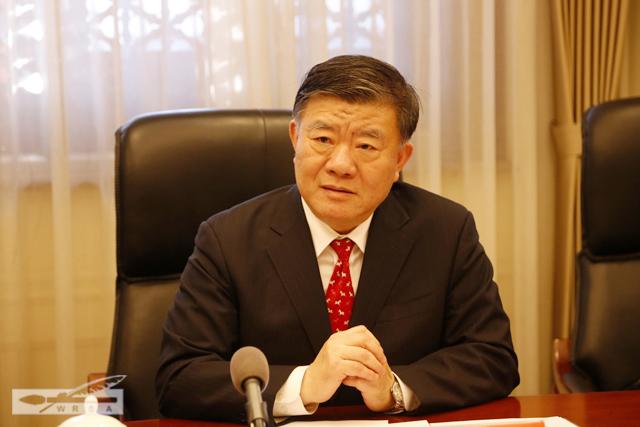 CHINE Vice-Président du Comité permanent de l'Assemblée populaire nationale Chen Zhu omtxh201701200427