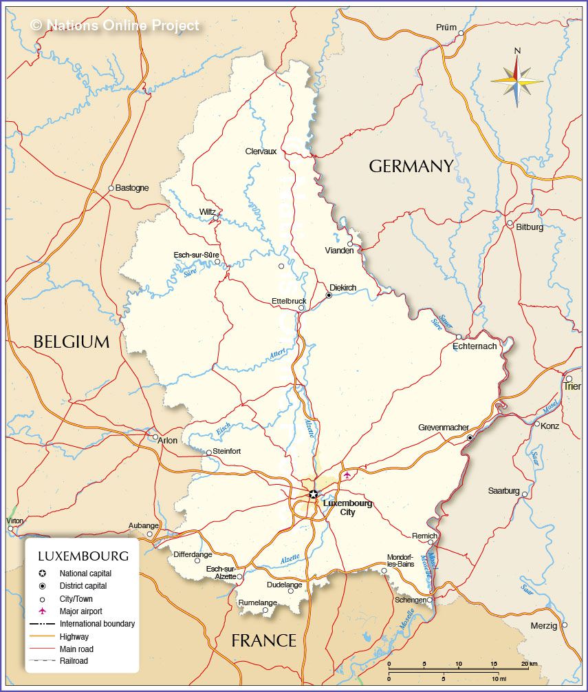 luxembourg-carte