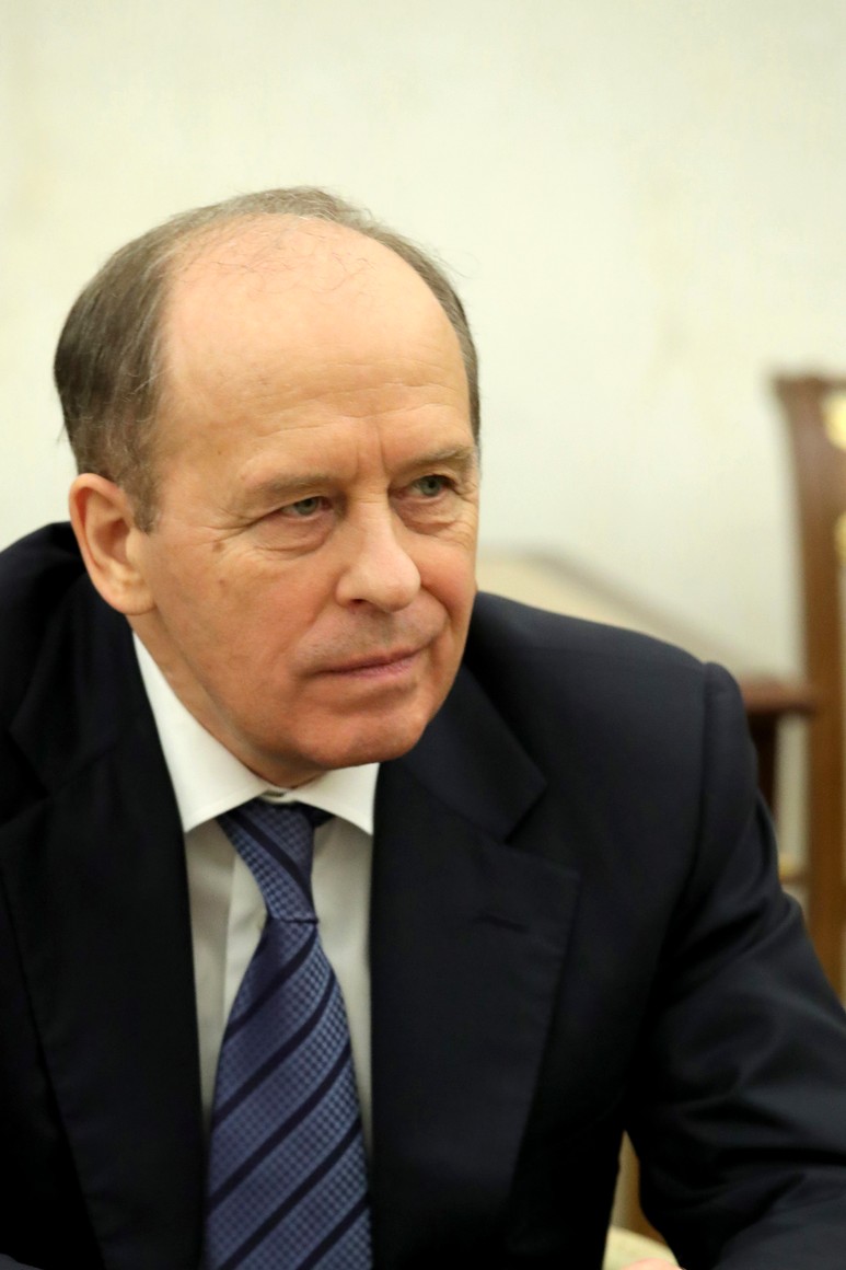 PH 4 SUR 6 Directeur du Service fédéral de sécurité Alexander Bortnikov lors de la réunion avec les membres permanents du Conseil de sécurité. Nkm3AEAXr2jAbsOs884RY43NO56FcZq4