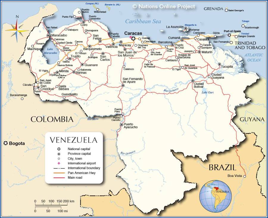 venezuela-carte
