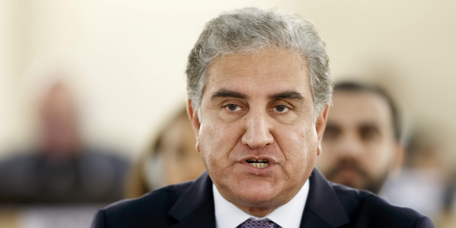 Le Ministre pakistanais des Affaires étrangères Shah Mahmood Qureshi AP19253365717285