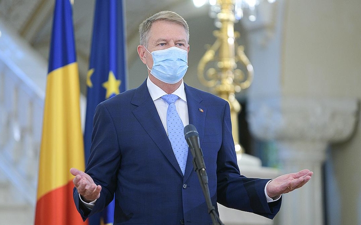 Par Lepetitjournal Bucarest Publié le 22.04.2020 à 16H19 president_klaus_iohannis_mask_presidency.ro_