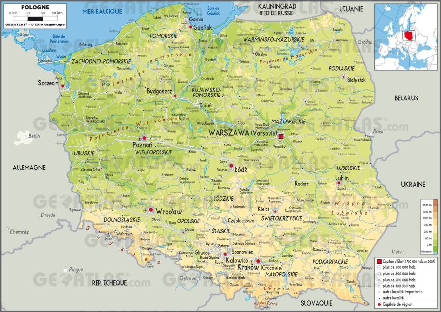 pologne-carte