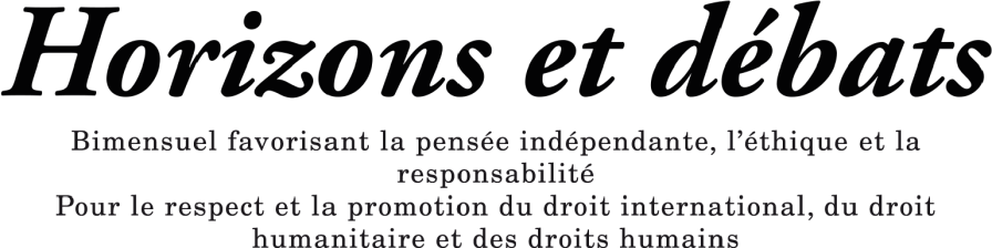 HORIZONS ET DEBATS DE MAI 2020 index