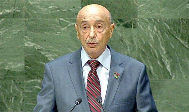 Le Président de la Chambre des députés de la Libye Aguila Salah Issa B0PujITCYAE3vwP