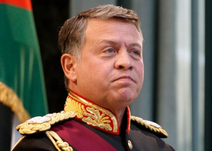 le roi Abdallah DE JORDANIE 2020