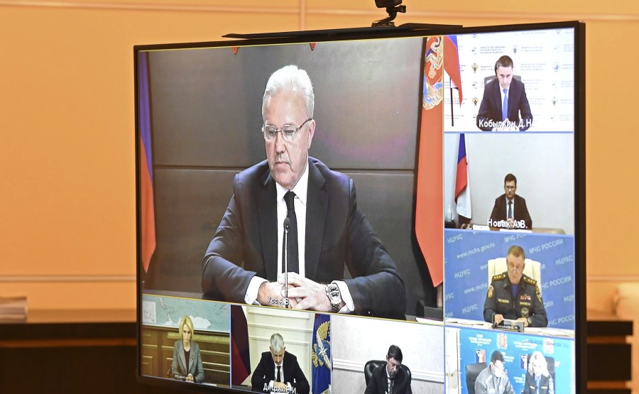 Réunion sur le nettoyage 03.06.2020 PH 3 des fuites de carburant diesel dans le territoire de Krasnoïarsk (par vidéoconférence). 4WOIZVj23KPSQuYzh0kuuVFeaN4N5dtQ