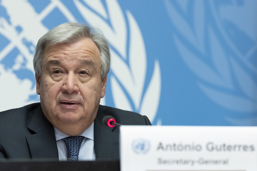 Secrétaire général de l'Onu Antonio Guterres image1024x768