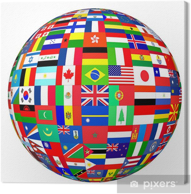 tableaux-sur-toile-monde-drapeaux