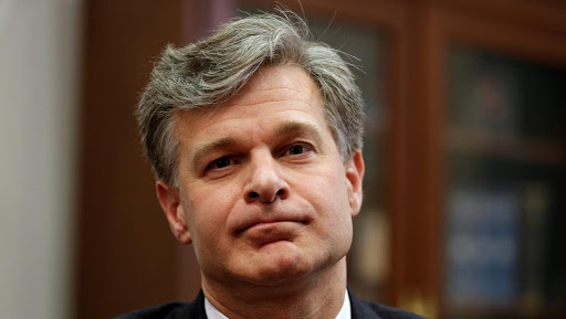 USA directeur du FBI, Christopher Wray, unnamed