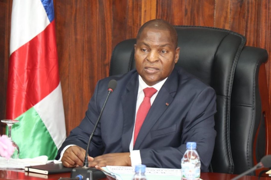 afrique centafrique Faustin-Archange Touadéra, Président de la Centrafrique;ob_43781c_fat-1