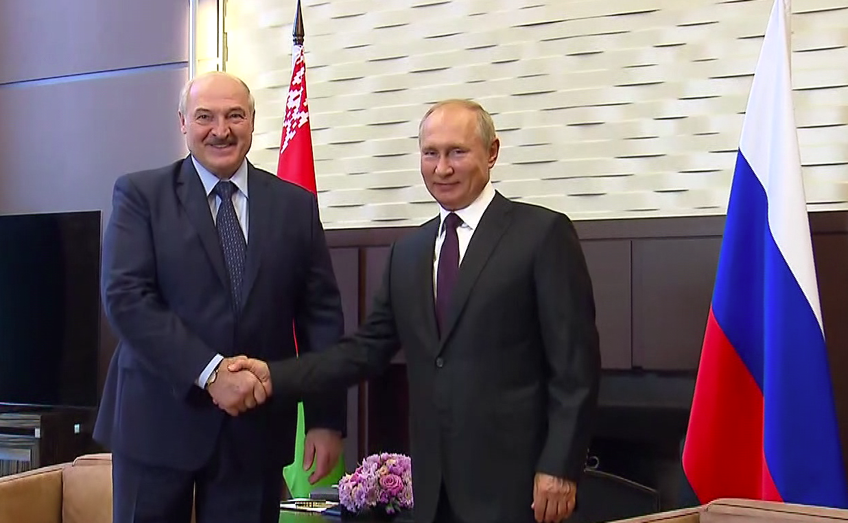 KREMLIN 1 X 4 DU 14.09.2020. BELARUS Avec le président de la Biélorussie Alexandre Loukachenko. 2YfpuTxORPGArUA92PPHBTAArAmxqY5F