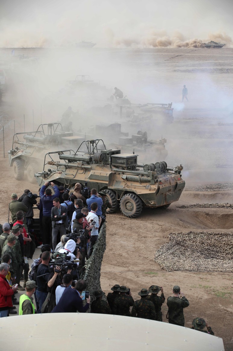 KREMLIN CAUCASE PH 17 X 17 La principale étape de l'exercice de siège stratégique Caucase-2020