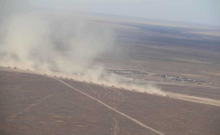 KREMLIN CAUCASE PH 3 X 17 La scène principale de l'exercice de siège stratégique Caucase-2020.