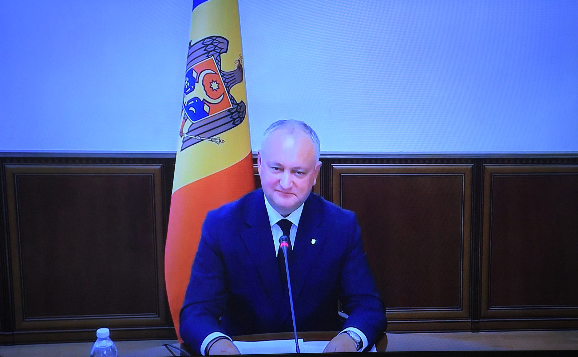 KREMLIN MOLDAVIE PH 3 X 5 DU 28.09.2020 Rencontre avec le président de la Moldavie Igor Dodon (par vidéoconférence). kEqTRoIVE54moAb7QStkWVtsWxFyPi1u