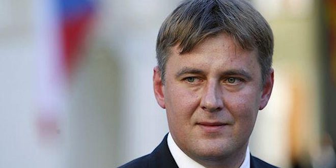 REPUBLIQUE TCHEQUE tchèque Tomas Petricek, Ministre des Affaires étrangères de la République tchèque