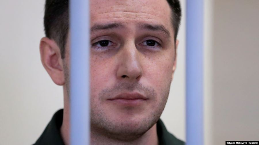 Trevor Reed a été reconnu coupable d'avoir commis un crime visé par le paragraphe 2 de l'article 318 du Code pénal russe. EC4404E9-6AEC-4C3A-B93E-92DD66878ACA_cx0_cy10_cw0_w1023_r1_s