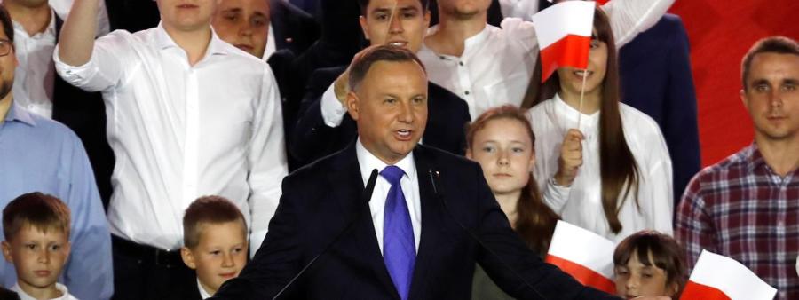 DUDA REELU EN POLOGNE 2020