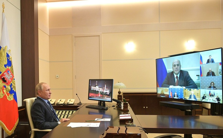 KREMLIN PH 2 SUR 2 Réunion sur les questions économiques - 23 octobre 2020