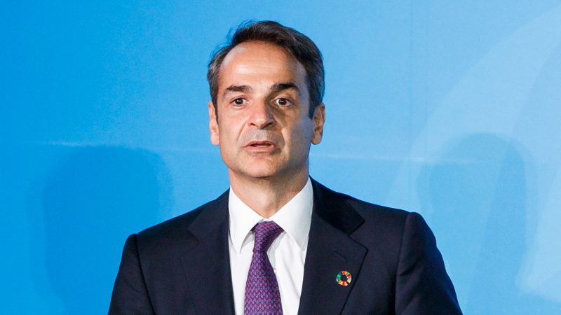 Premier ministre Kyriakos Mitsotakis,