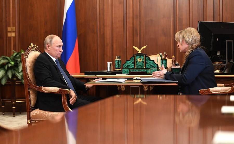 COMMISSION 2 XX 2 Rencontre avec la présidente de la Commission électorale centrale Ella Pamfilova - 6 novembre 2020