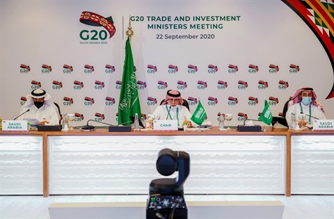 G20 en Arabie saoudite du 21 au 22 novembre 2020 CELUI CI EST DE SEPTEMBRE 2020