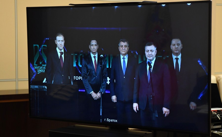 KREMLIN PHARMA 3 XX 5 DU 26.11.2020.Cérémonie d'ouverture d'une installation de production pharmaceutique à grande échelle - 26 novembre 2020 - 12 h