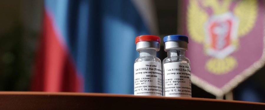 la présentation du vaccin Sputnik V