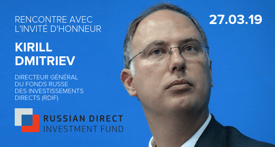 le Directeur général du Fonds russe des investissements directs, Kirill Dmitriev.