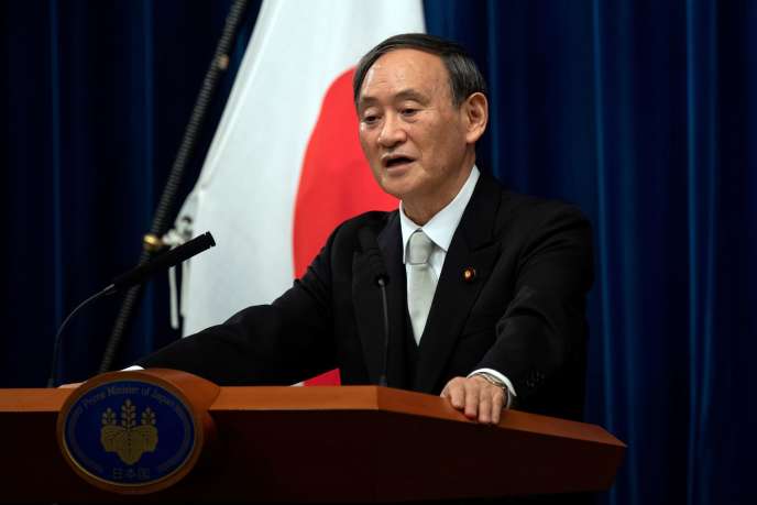 le Premier Ministre japonais Yoshihide Suga