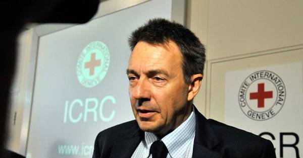 Le président de la Croix-Rouge, Peter Maurer