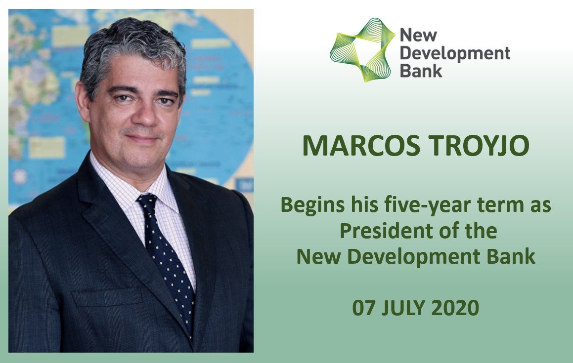 Le président de la nouvelle banque de développement, Marcos Troyjo BRICS
