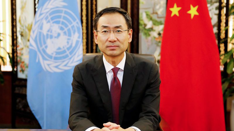 M. Geng Shuang, ambassadeur chinois