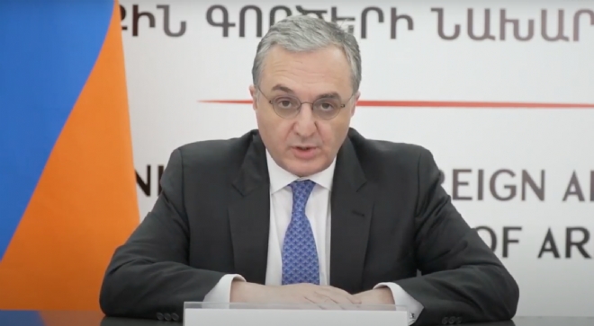 Ministre arménien des Affaires étrangères Zohrab Mnatsakanian