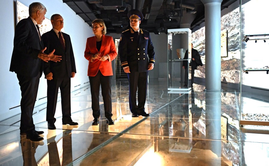 MONASTERE KREMLIN 1 XX 6 Visite du musée d'archéologie du monastère de Chudov - 4 novembre 2020