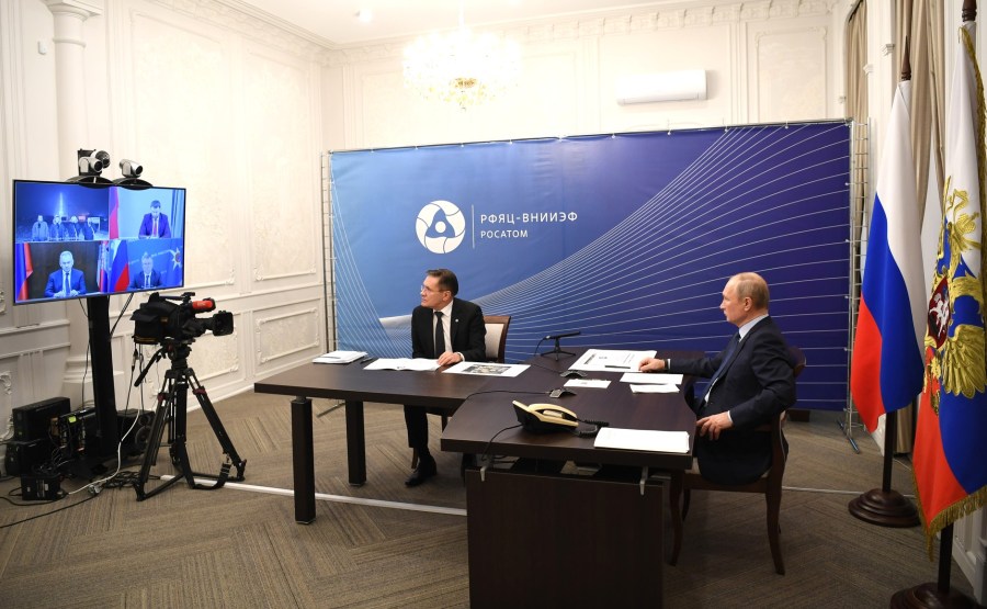 NUCLEAIRE KREMLIN 1 XX 4 DU 26.11.2020. Réunion sur l'élimination des dommages à l'environnement à Usolye-Sibirskoye - 26 novembre 2020 – 21h