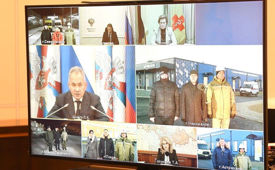 ARMEE KRZMLIN 3 XX 3 Ouverture des centres médicaux COVID-19 du ministère de la Défense du 02.12.2020