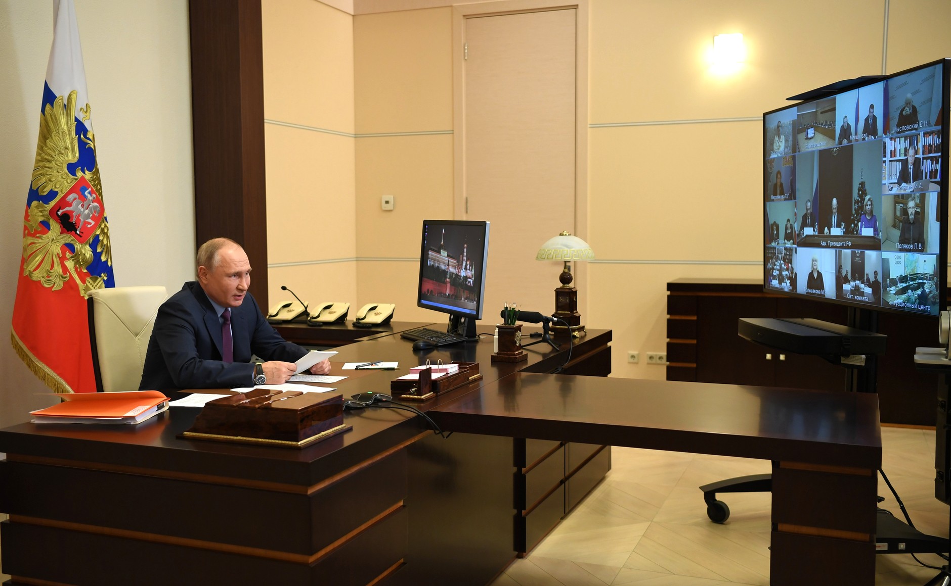 KREMLIN 1 PH 6 Réunion 10.12.2020 du Conseil de la société civile et des droits de l'homme du 10.12.2020