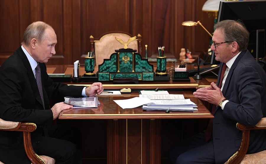 KREMLIN 1 Rencontre avec le commissaire aux droits des entrepreneurs Boris Titov 28.12.2020