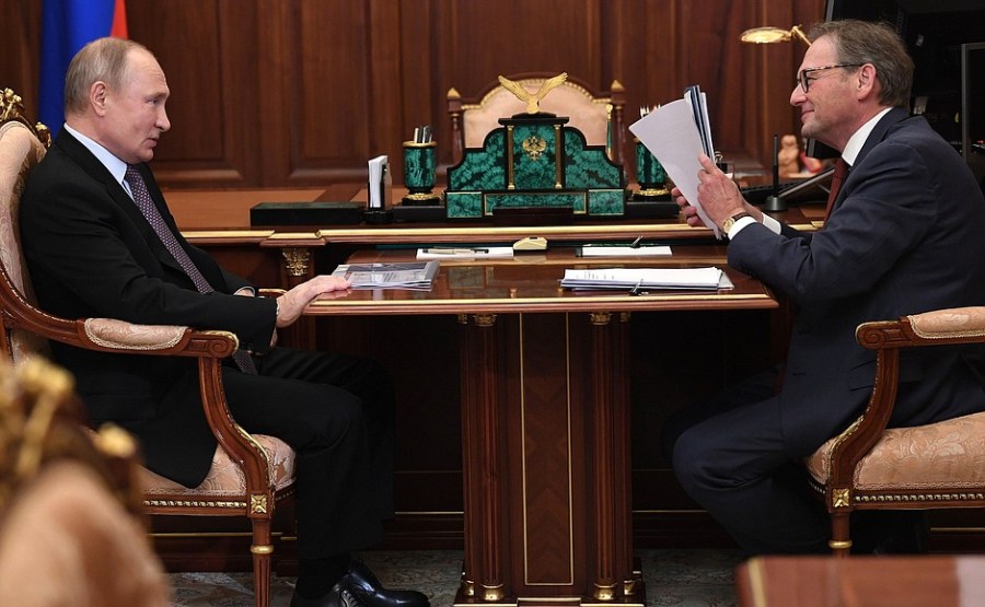 KREMLIN 2 Rencontre avec le commissaire aux droits des entrepreneurs Boris Titov 28.12.2020