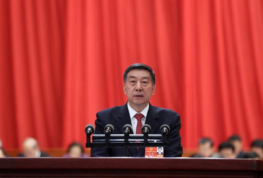 Le conseiller d'État chinois Wang Yong