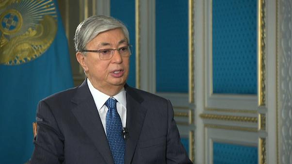 Le Président de la République du Kazakhstan, Kassym-Jomart Tokayev,