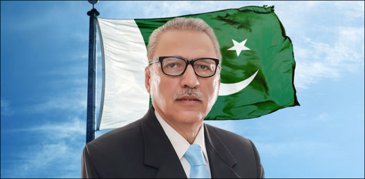 Le Président pakistanais Arif Alvi
