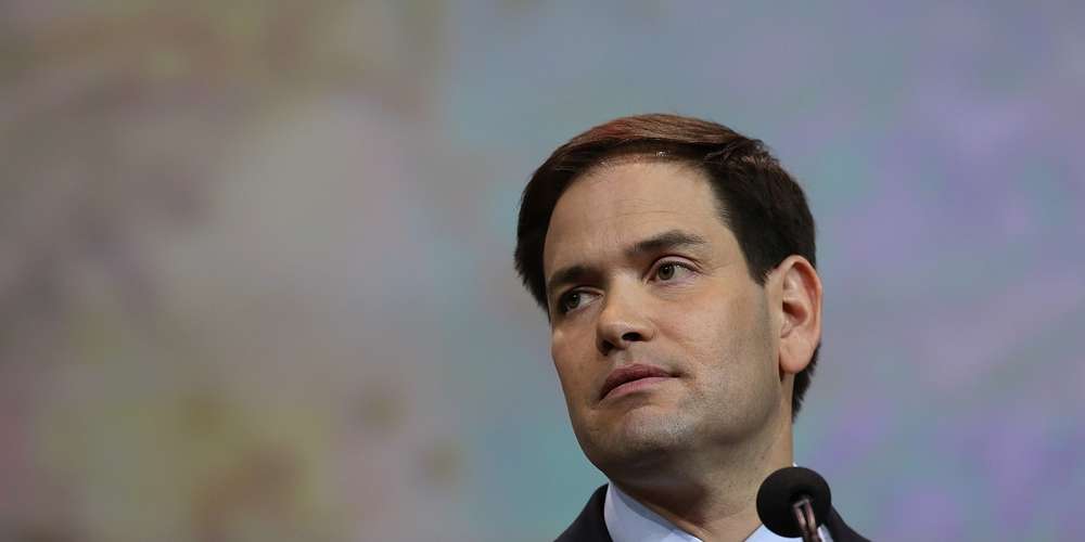 Le républicain est né de parents cubains immigrés aux Etats-Unis à la fin des années 1950. Il a été élu en 2010 au Sénat. © Crédit photo AFP JUSTIN SULLIVAN