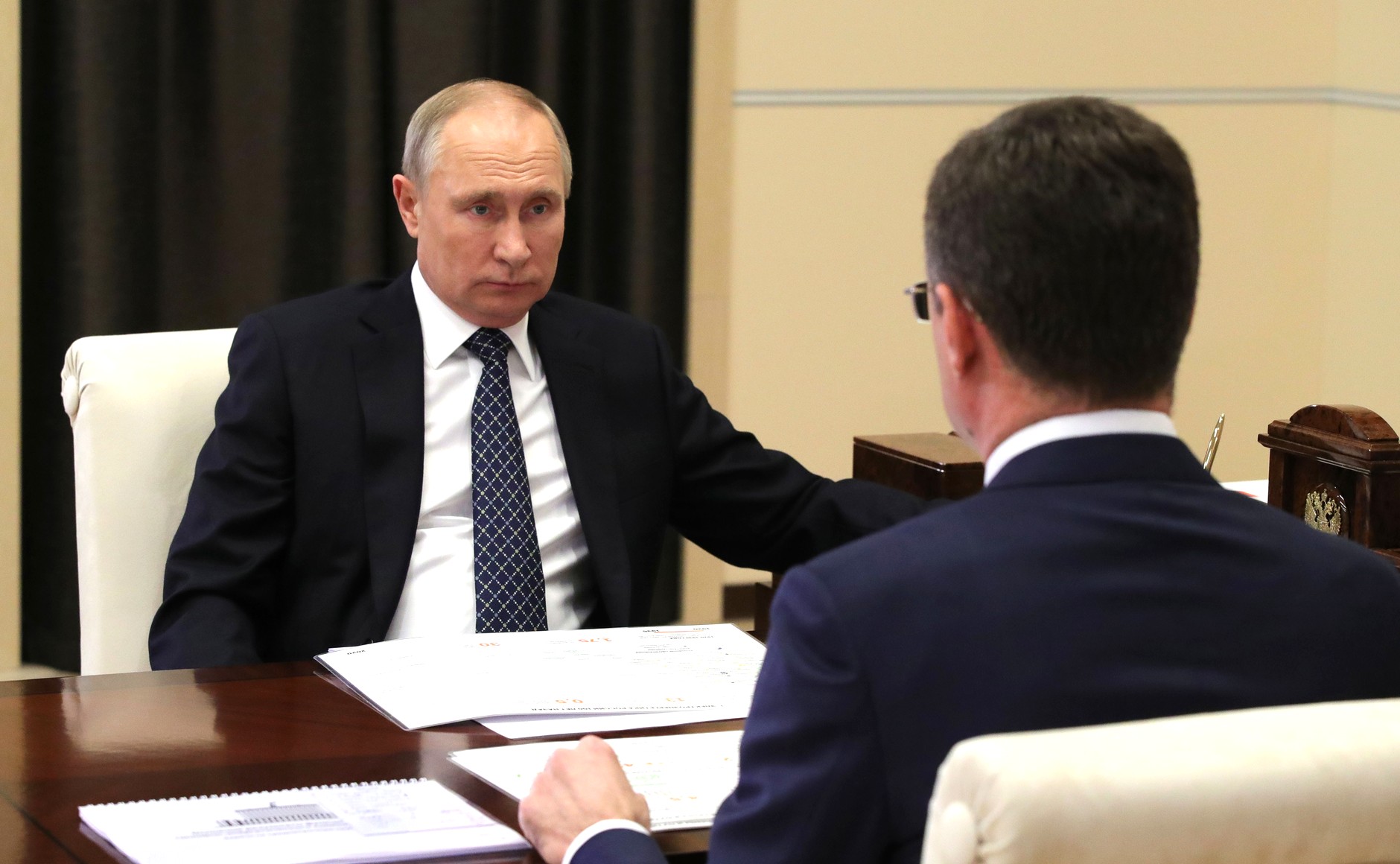 PH 4 SUR 4 Rencontre avec le vice-premier ministre Alexander Novak 22.12.2020 l’industrie de l’énergie.