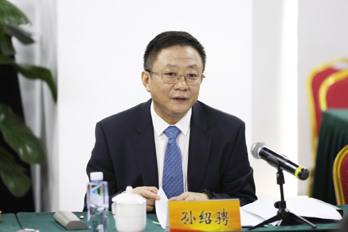 Sun Shaocheng, Minister of Veterans Affairs, in Beijing on March 19 (COURTESY PHOTO)