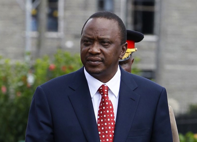 Uhuru-Kenyatta le Président du Kenya Uhuru Kenyatta