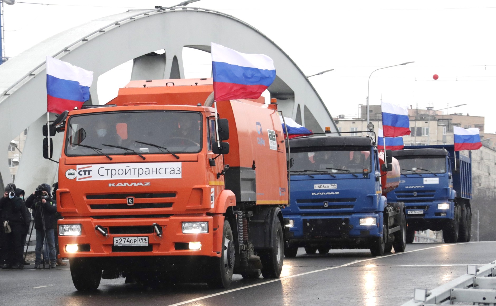 KREMLIN26 PH 11 SUR 12 Echangeur Routier - Ouverture de la jonction Repin 26 janvier 2021