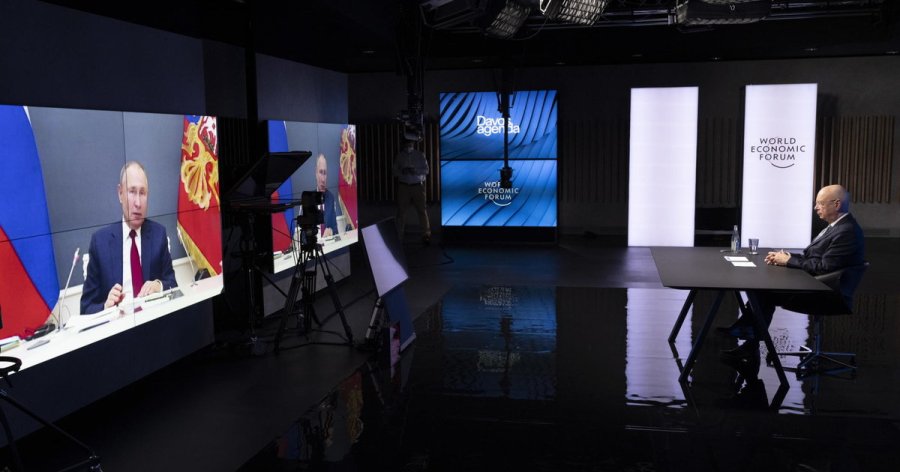 RUSSIE DAVOS 2021 A